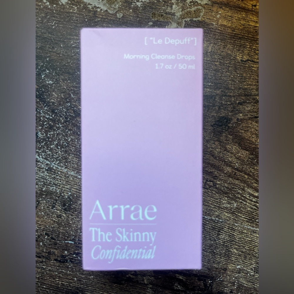 Arrae The Skinny Confidential Le Depuff Morning Cleanse Drops
